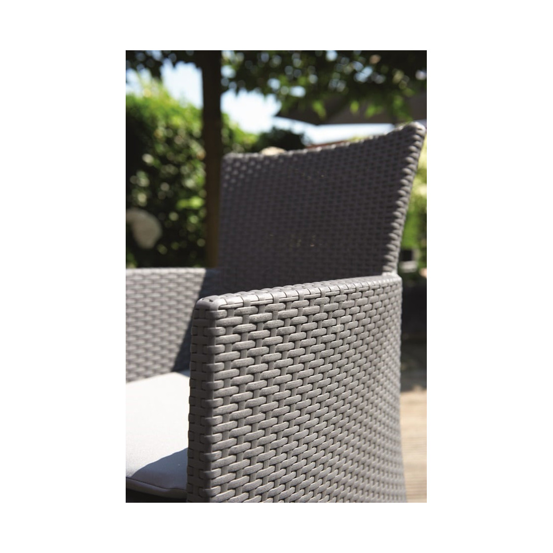 Zestaw jadalniany IOWA/MELODY 6+1 Cappuccino – KETER