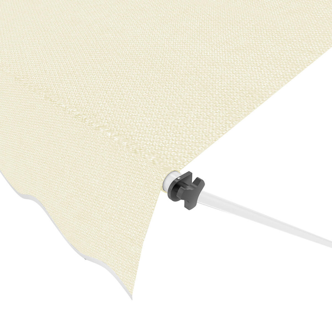 Przód markizy balkonowej easy beige w rozmiarze 300x130cm