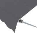 Przód markizy balkonowej easy grey w rozmiarze 350x130cm