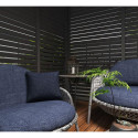 Aranżacja na tarasie perogli ELEGANCE 3x4 Anthracite - gutroof