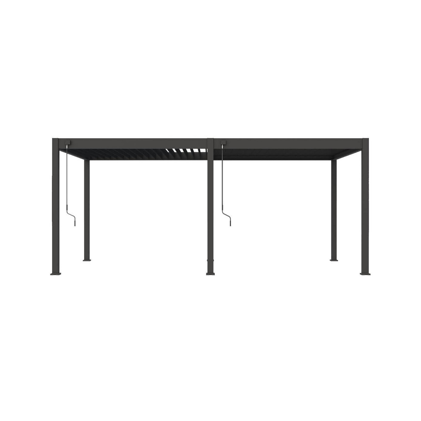 Pergola ogrodowa ELEGANCE 3x6 Anthracite - Gutroof