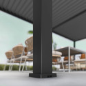 Pergola ogrodowa Gutroof ELEGANCE 3x6 Anthracite/Light Grey 