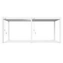 Przód pregoli ogrodowej ELEGANCE 3x6 White