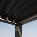 Oświetlenie Led Pergola automatyczna ELEGANCE AUTOMATIC 3x4 Anthracite - Gutroof