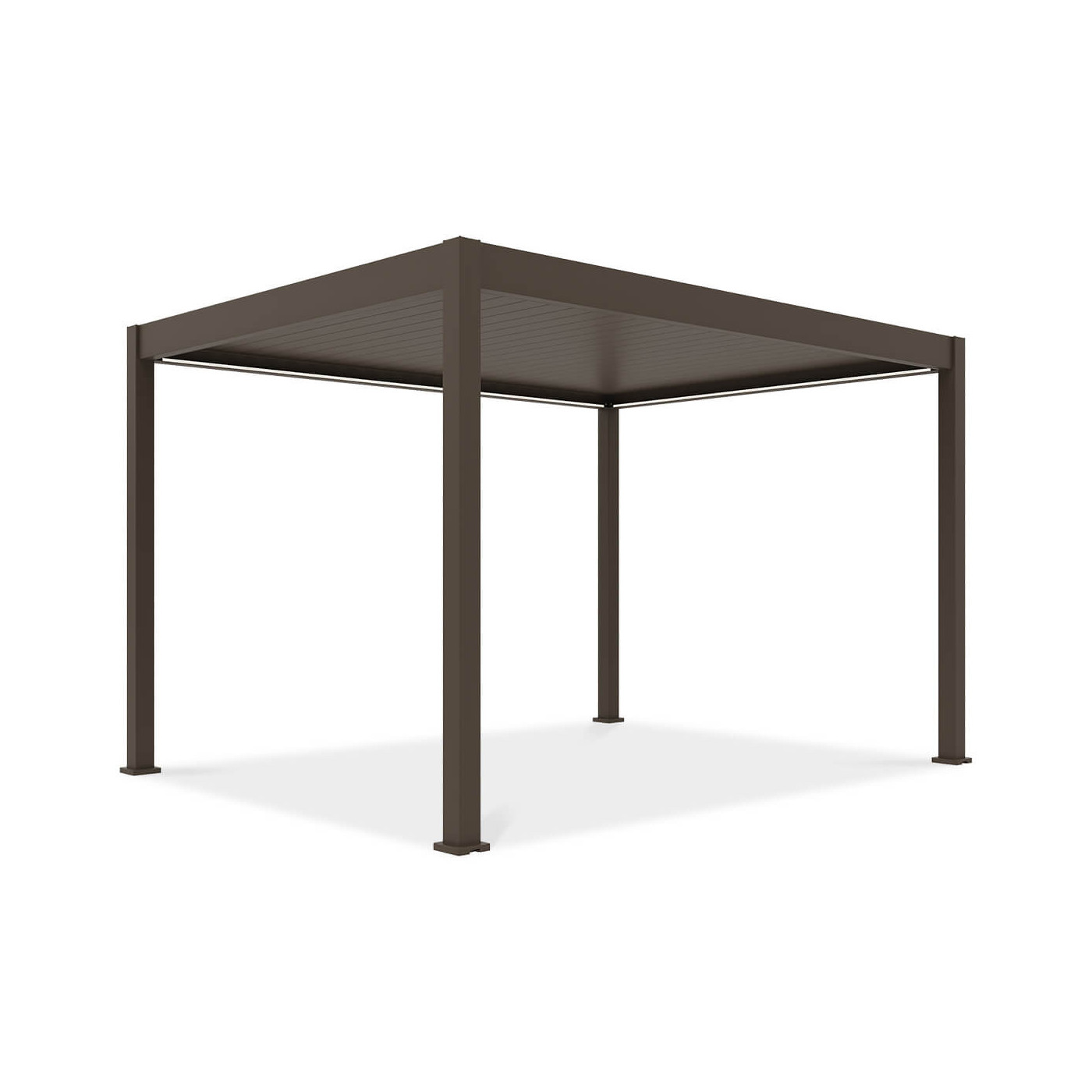 Pergola automatyczna ELEGANCE AUTOMATIC 3x4 z oświetleniem LED Taupe - Gutroof