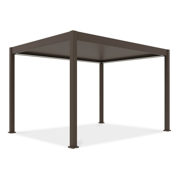 Pergola automatyczna ELEGANCE AUTOMATIC 3x4 z oświetleniem LED Taupe - Gutroof