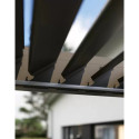Pergola automatyczna ELEGANCE AUTOMATIC 3x4 z paskami LED od Gutroof