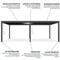 Cechy pergola tarasowa deluxe Gutroof