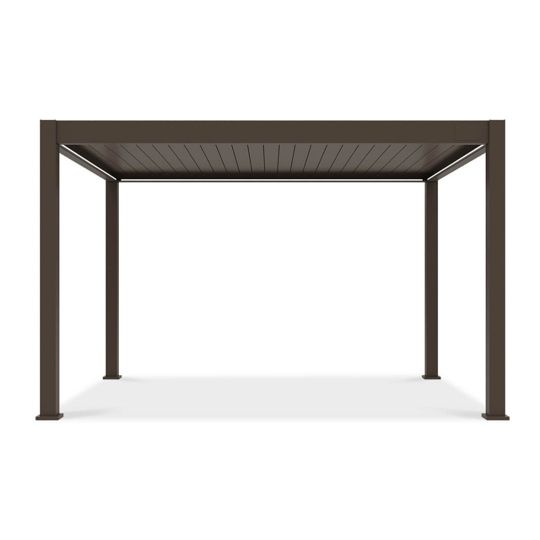 Front - pergola deluxe pro automatic 3x4m