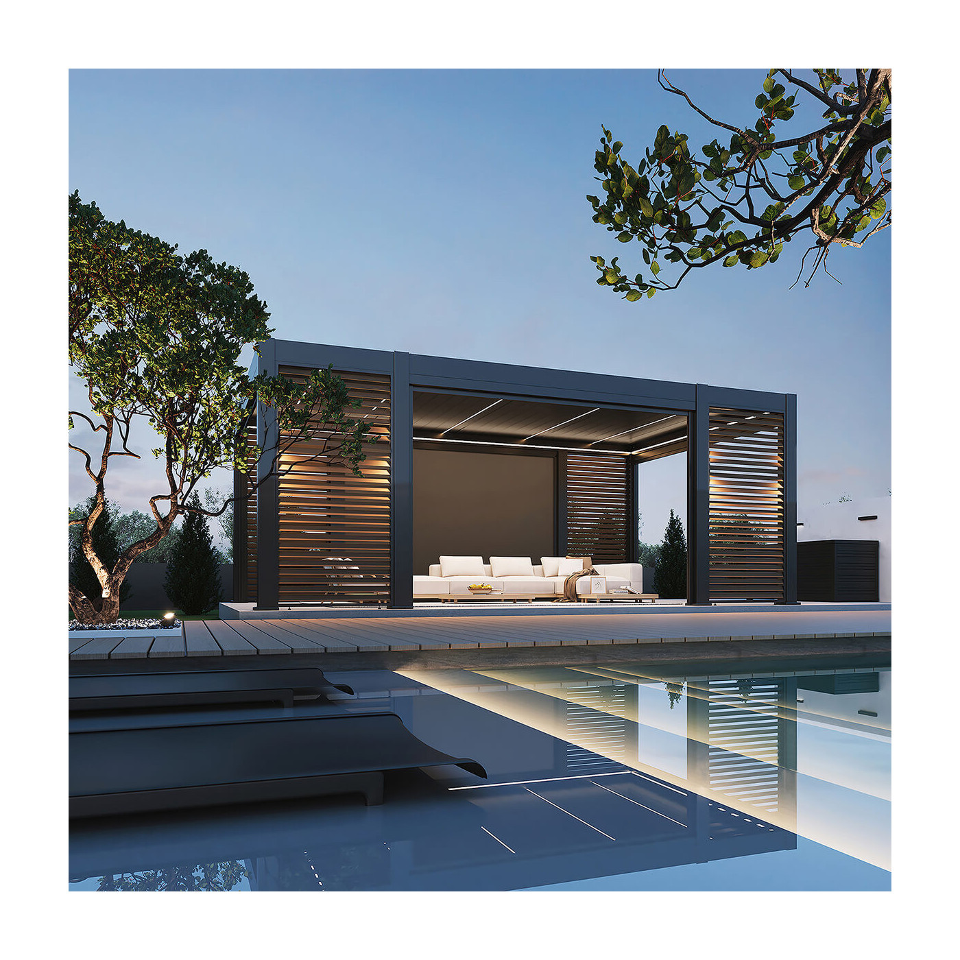 Automatyczna pergola REFERENCE
