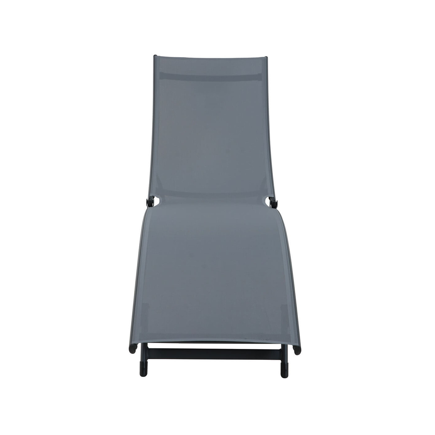 przód leżaka star dark grey 