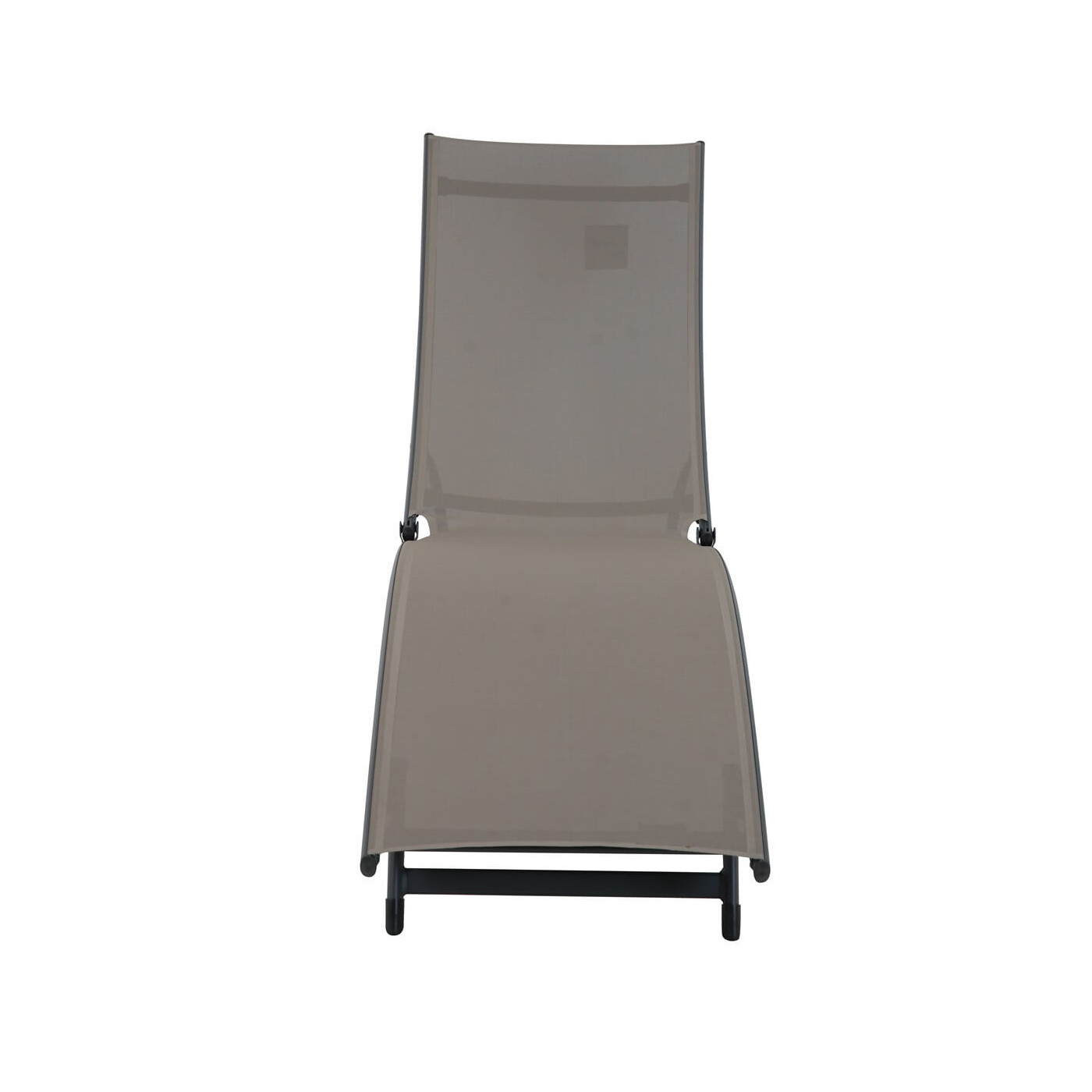 przód basenowego leżaka star taupe 
