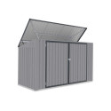 Osłona na kosze na śmieci Hardmaister DAVIS 8x3 Light Grey