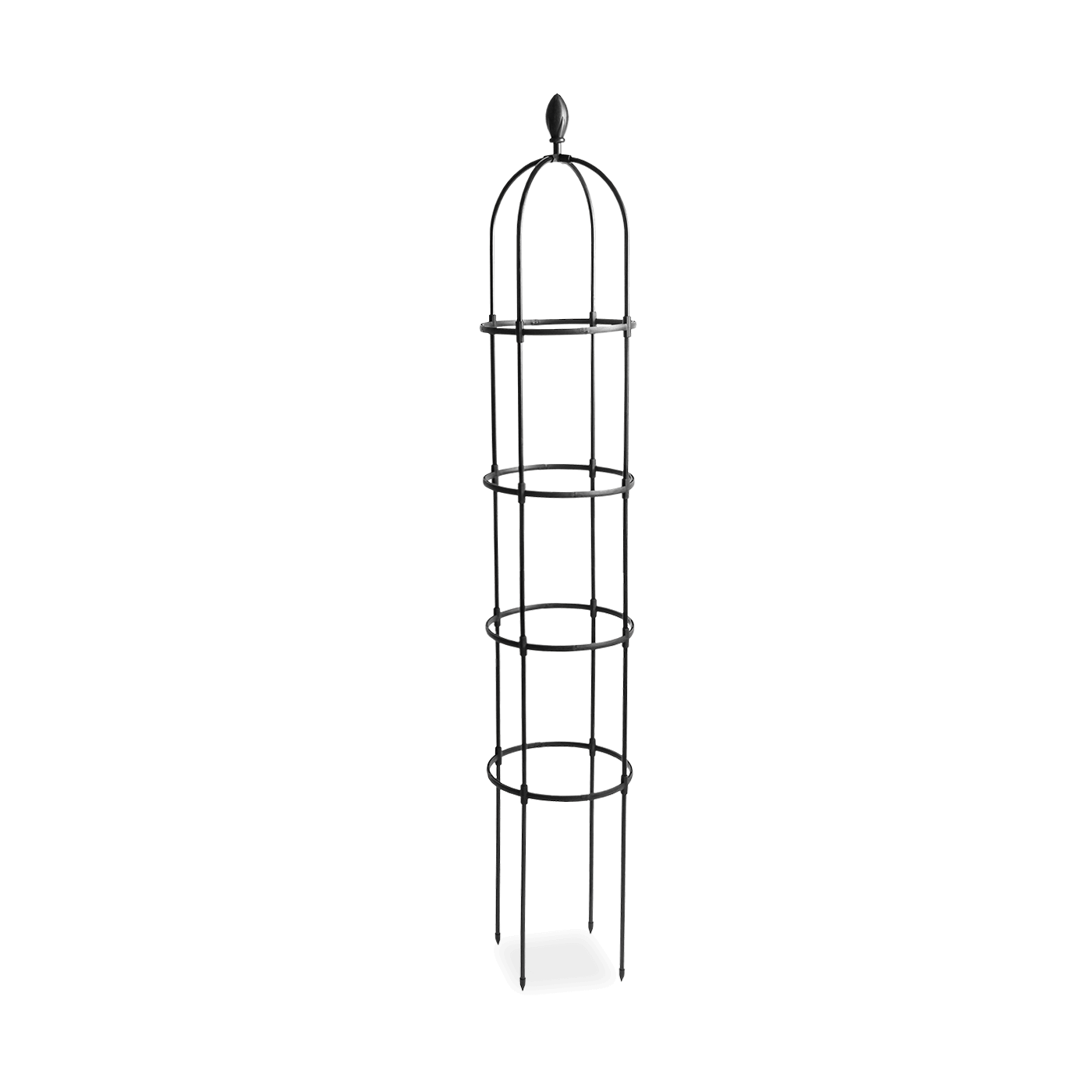 Pergola na rośliny pnące metalowa cultivo 210 cm czarna