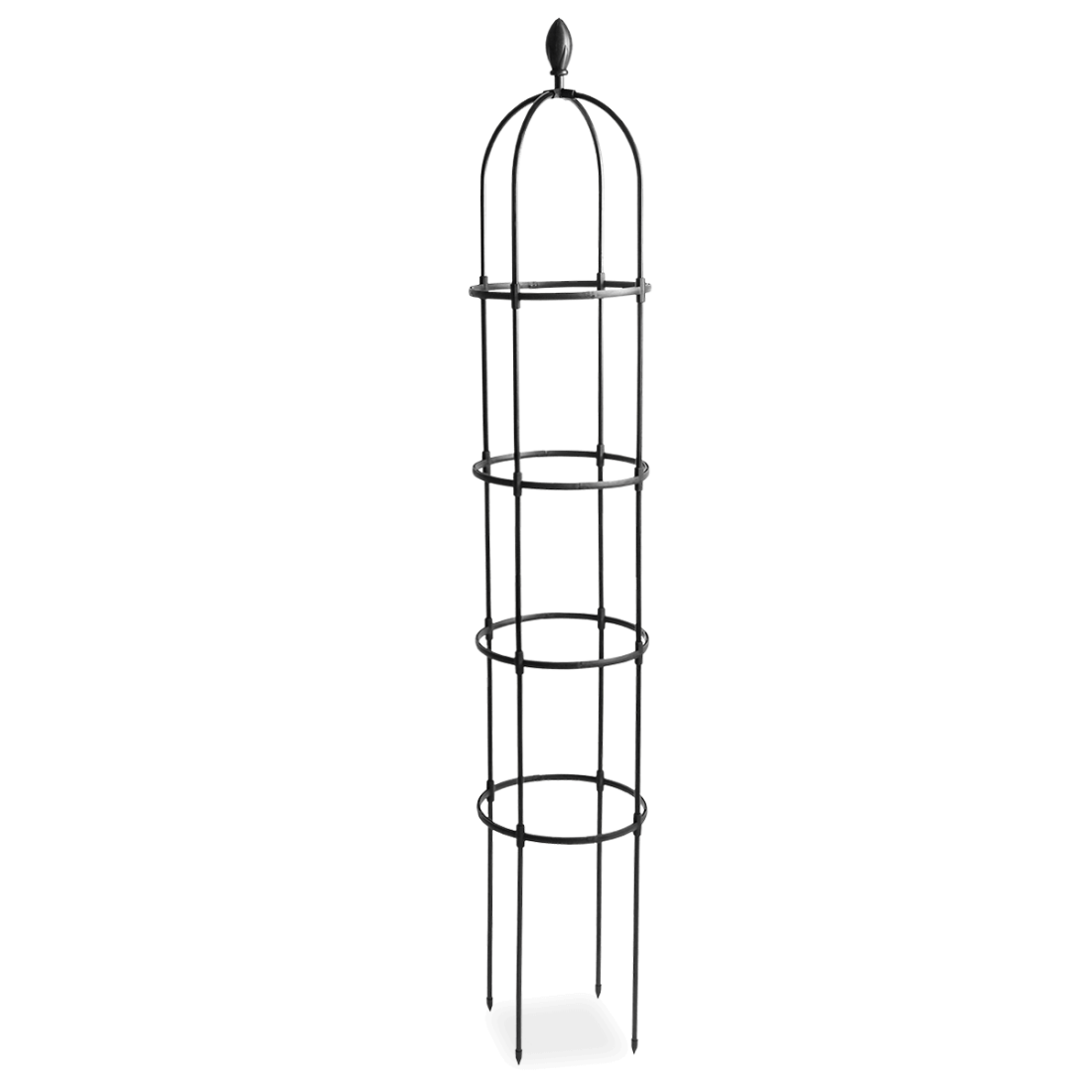Pergola na rośliny pnące metalowa cultivo 210 cm czarna