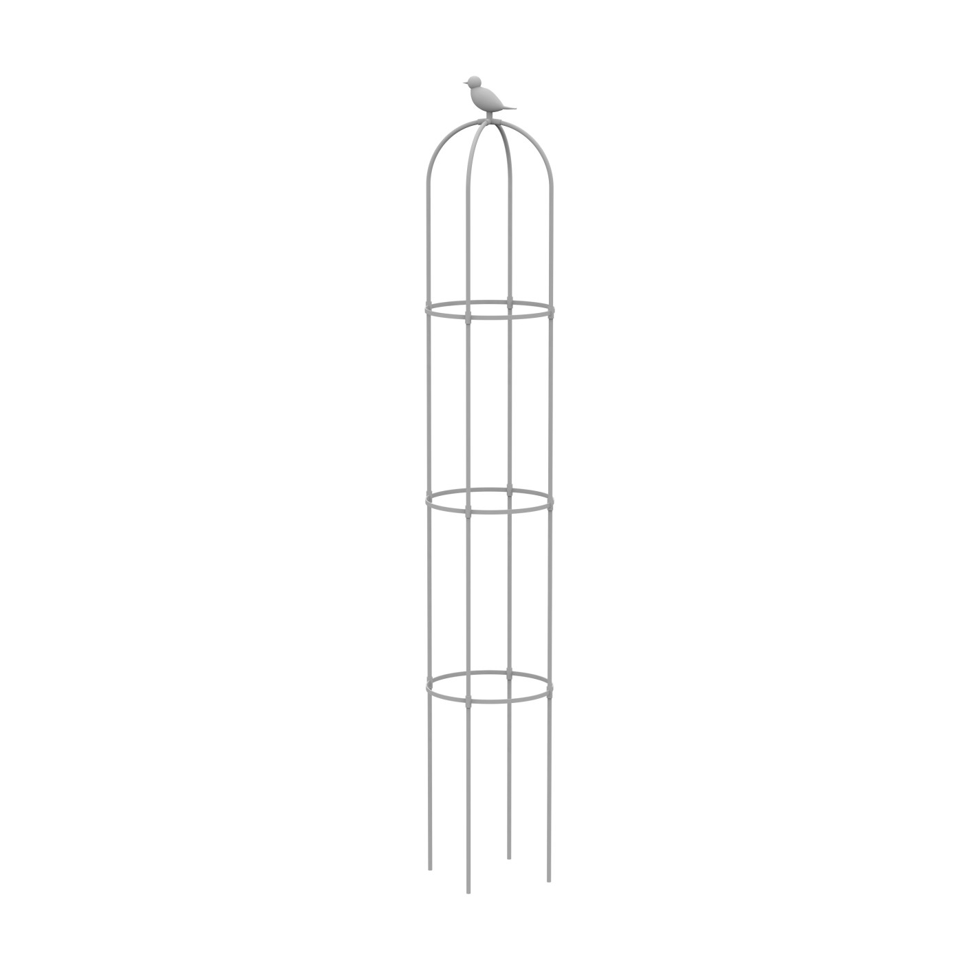 Biała pergola na róże, wys. 180cm, metalowa - Cultivo kolor biały 