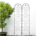Aranżacja eleganckich podpórek w ogrodzie cultivo 190x55 cm