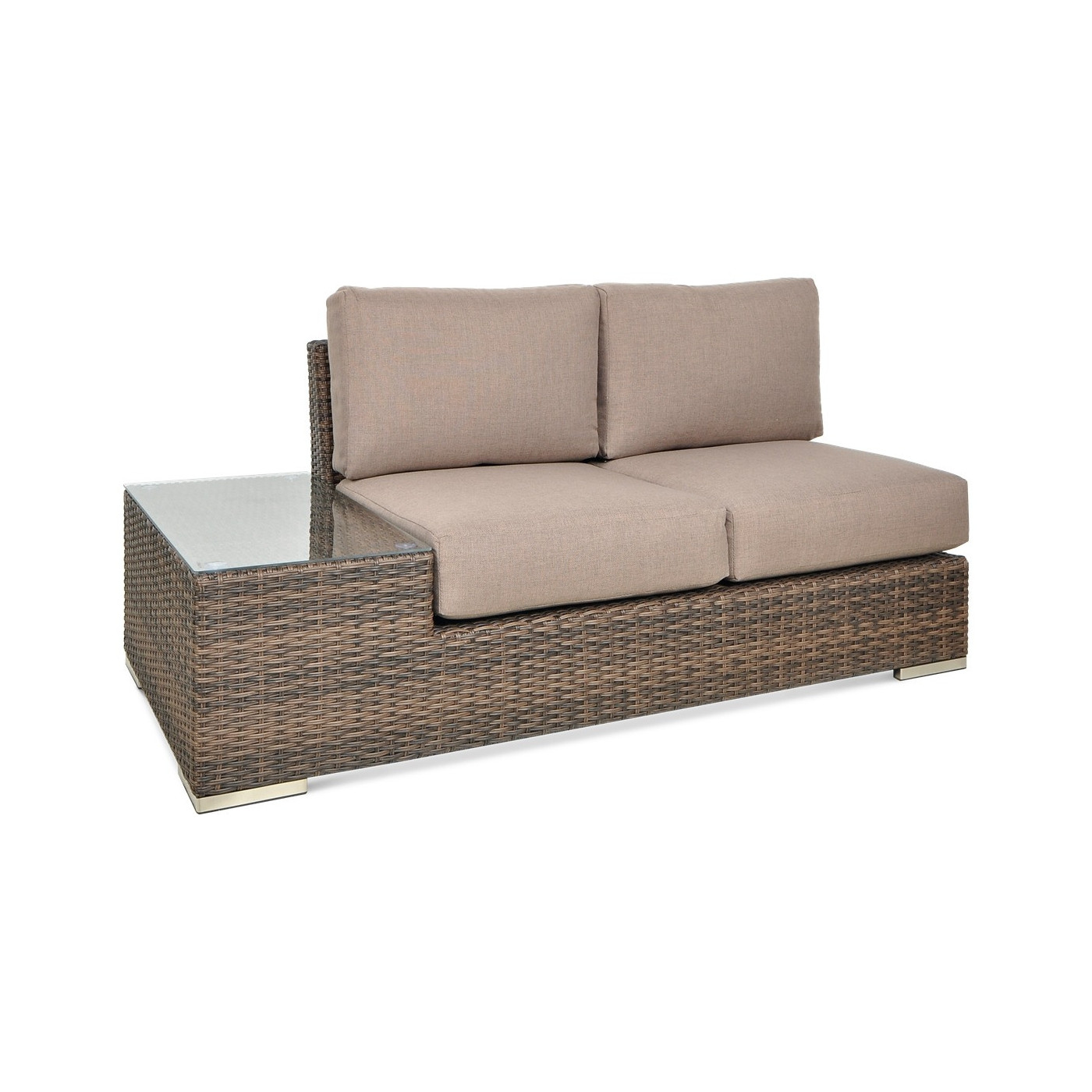 OUTLET 029 Narożnik technorattan AVOCADO Brown