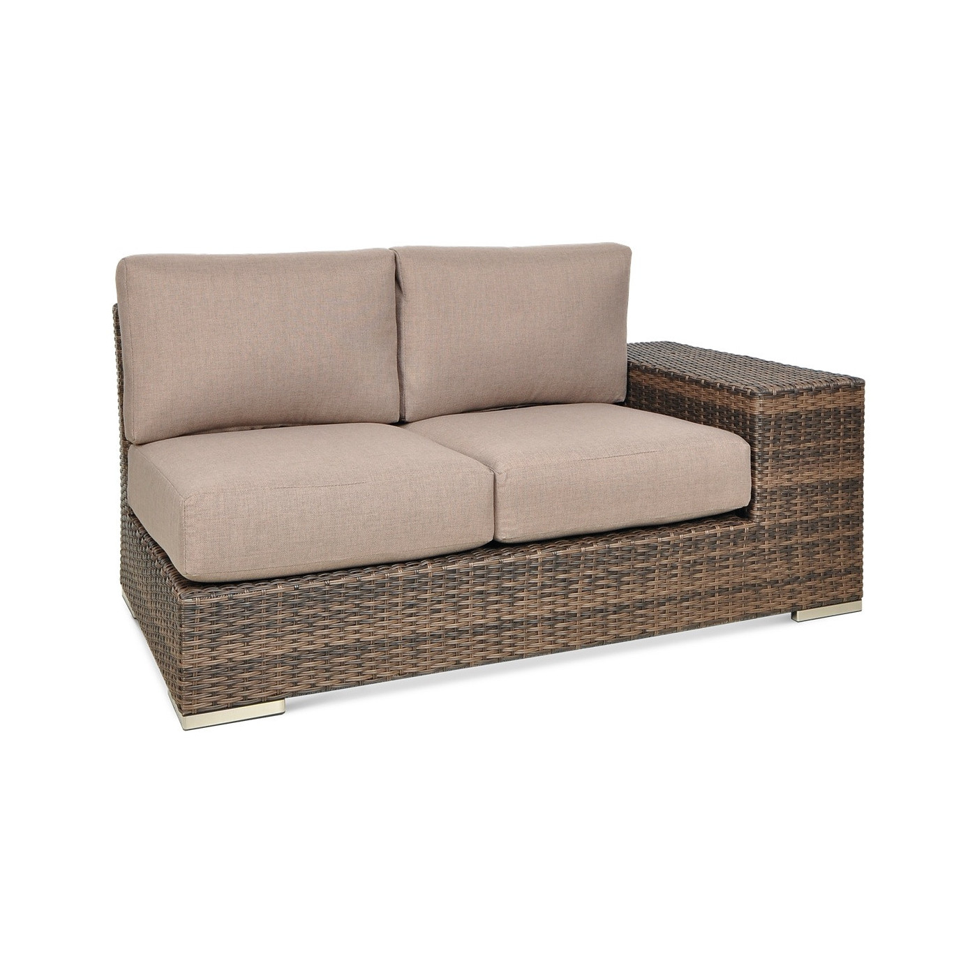 OUTLET 029 Narożnik technorattan AVOCADO Brown