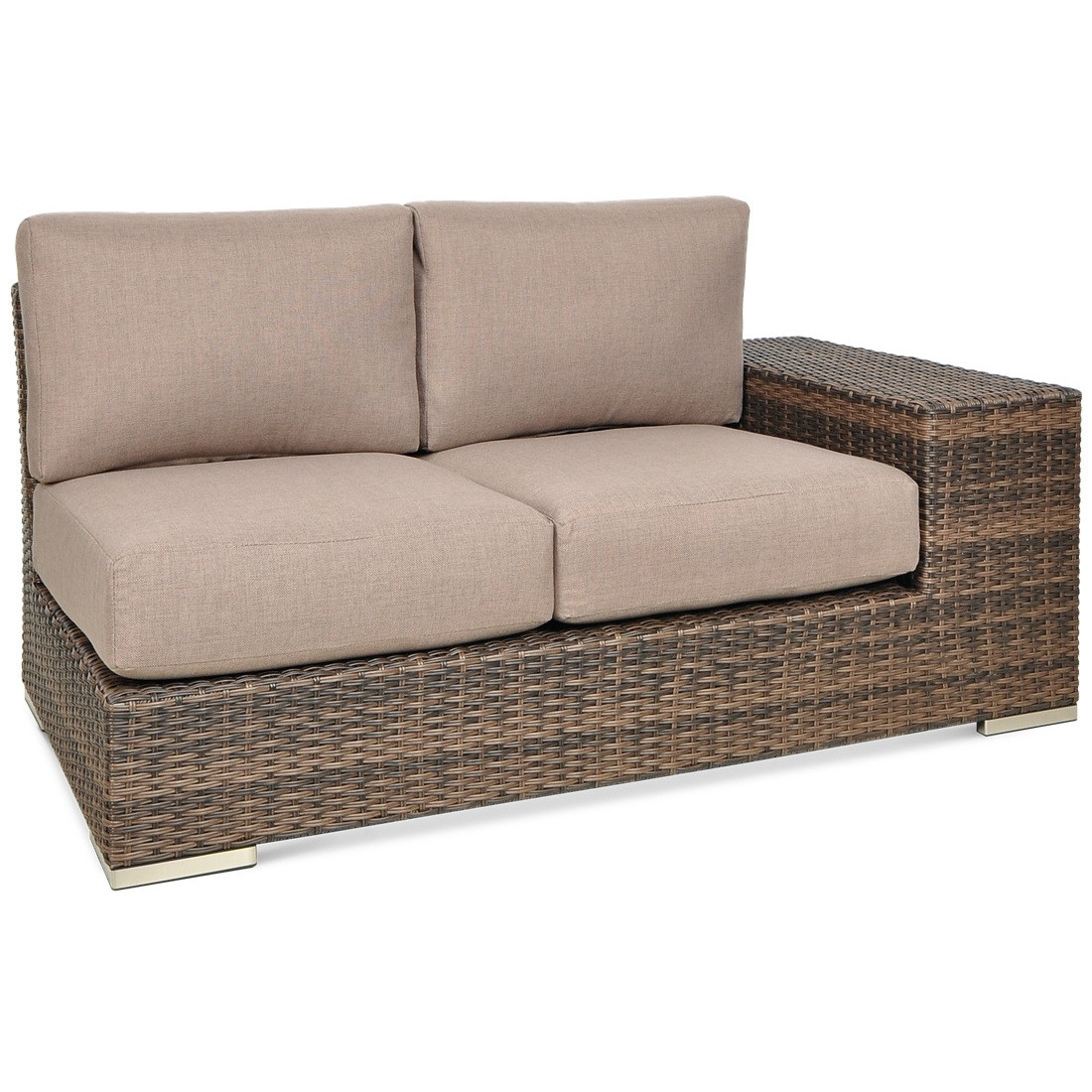 OUTLET 029 Narożnik technorattan AVOCADO Brown