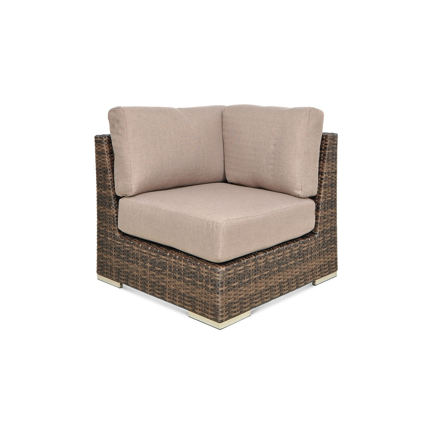 OUTLET 029 Narożnik technorattan AVOCADO Brown