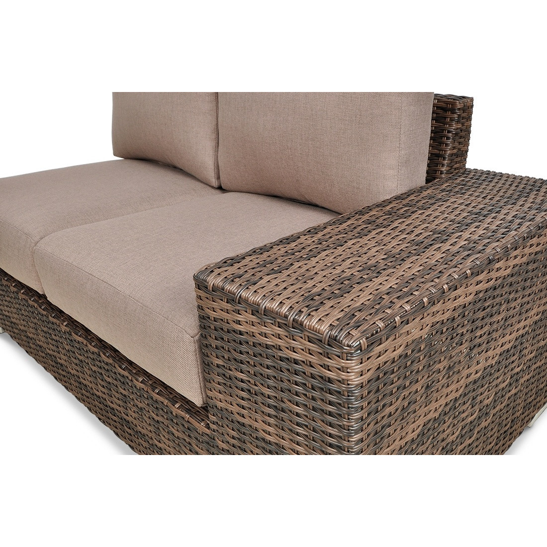 OUTLET 029 Narożnik technorattan AVOCADO Brown