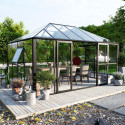 Oranżeria zimowa Gutroof BROADWAY 436x295cm Solid PC+ Glass