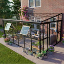 Ogród zimowy  SOHO Black 434x290cm Solid PC + Glass - Gutroof