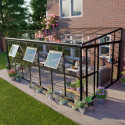 Inspiracja dekoracji w ogrodzie zimowym  SOHO 505x290cm Solid PC, Glass Gutroof 