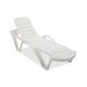 Leżak MONOBLOCK White - Focus Garden