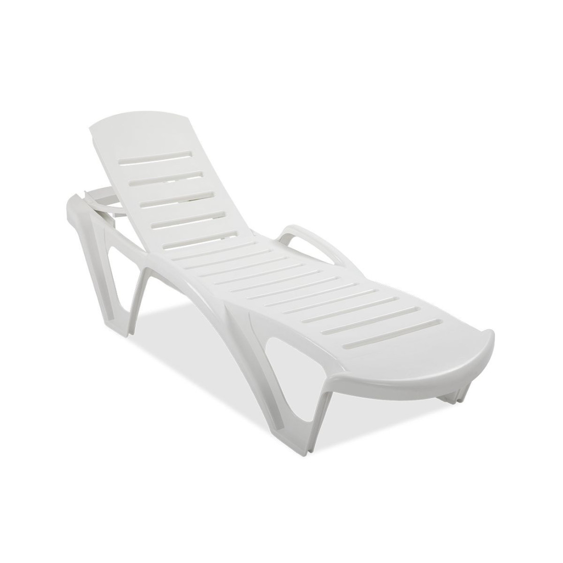 Leżak MONOBLOCK White - Focus Garden