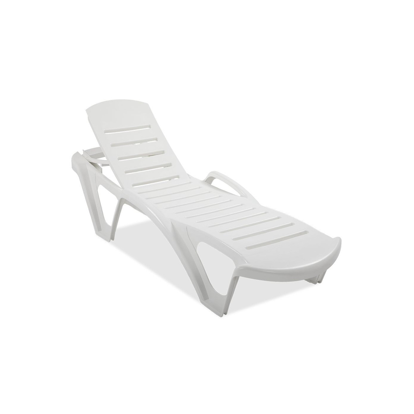 Leżak MONOBLOCK White - Focus Garden