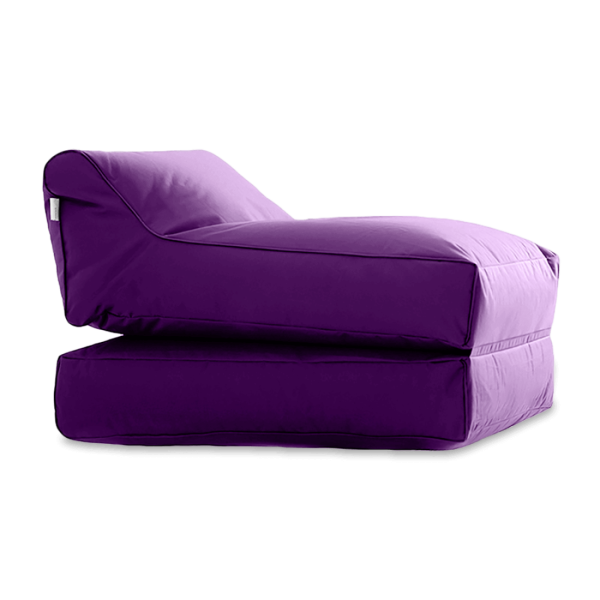 Fotel sako do siedzenia i leżenia LOUNGE Purple - Focus Garden
