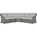 OUTLET 061 Narożnik z technorattanu SAVONA Dark Grey