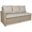 OUTLET 062 Narożnik technorattanowy SANTANA DINING Beige