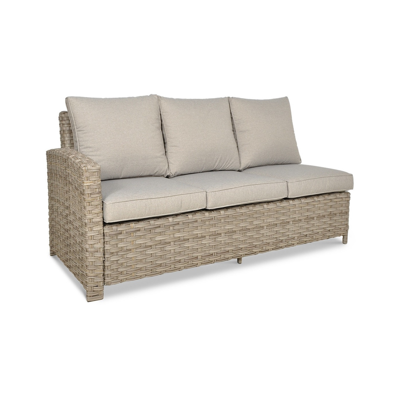 OUTLET 062 Narożnik technorattanowy SANTANA DINING Beige