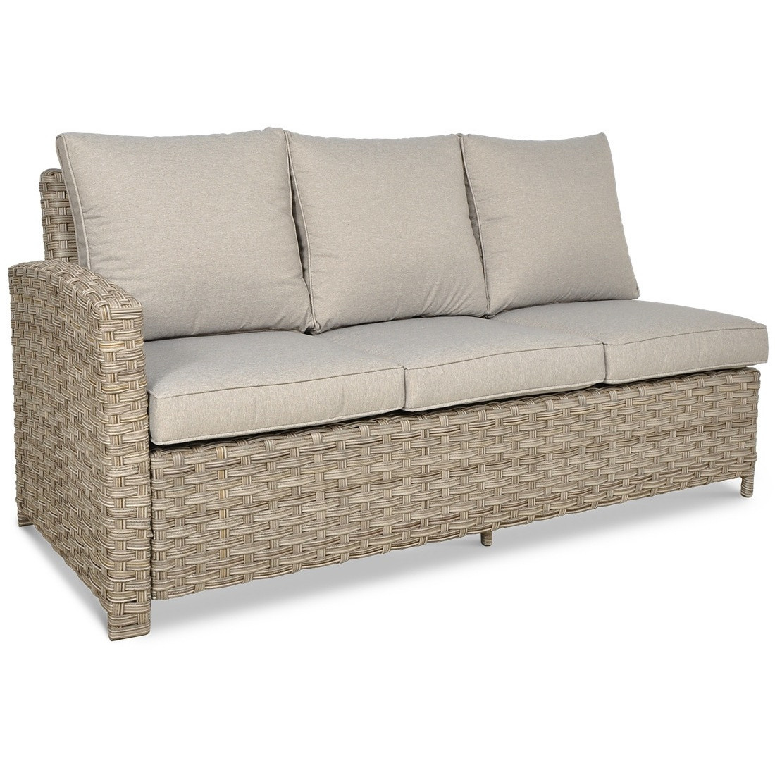 OUTLET 062 Narożnik technorattanowy SANTANA DINING Beige
