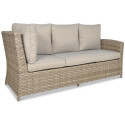OUTLET 062 Narożnik technorattanowy SANTANA DINING Beige
