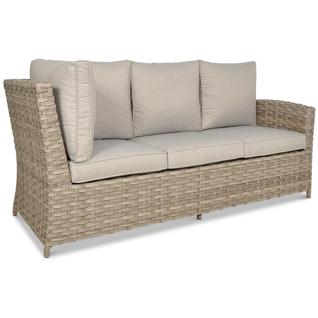 OUTLET 062 Narożnik technorattanowy SANTANA DINING Beige