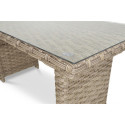 OUTLET 062 Narożnik technorattanowy SANTANA DINING Beige