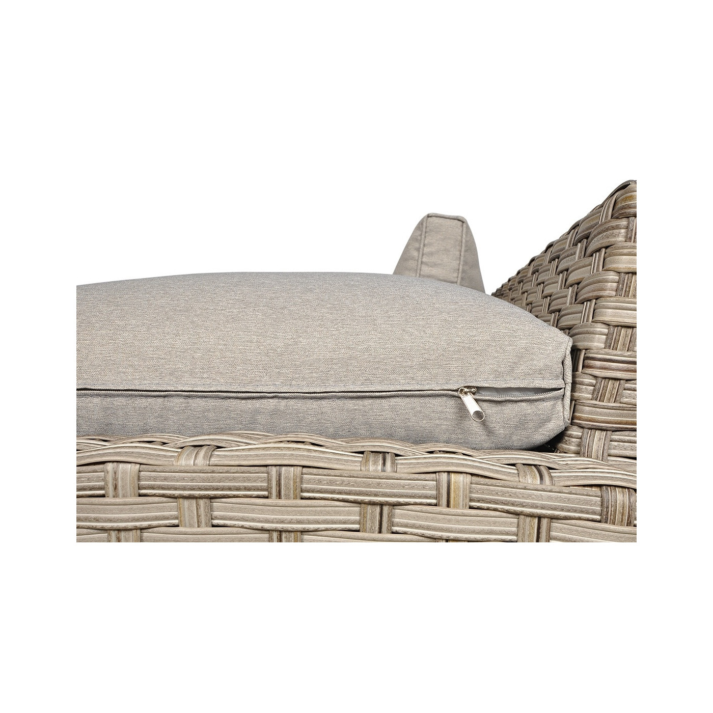 OUTLET 062 Narożnik technorattanowy SANTANA DINING Beige