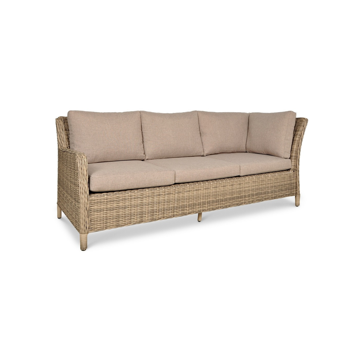 OUTLET 125 Narożnik z technorattanu MARYLAND Brown