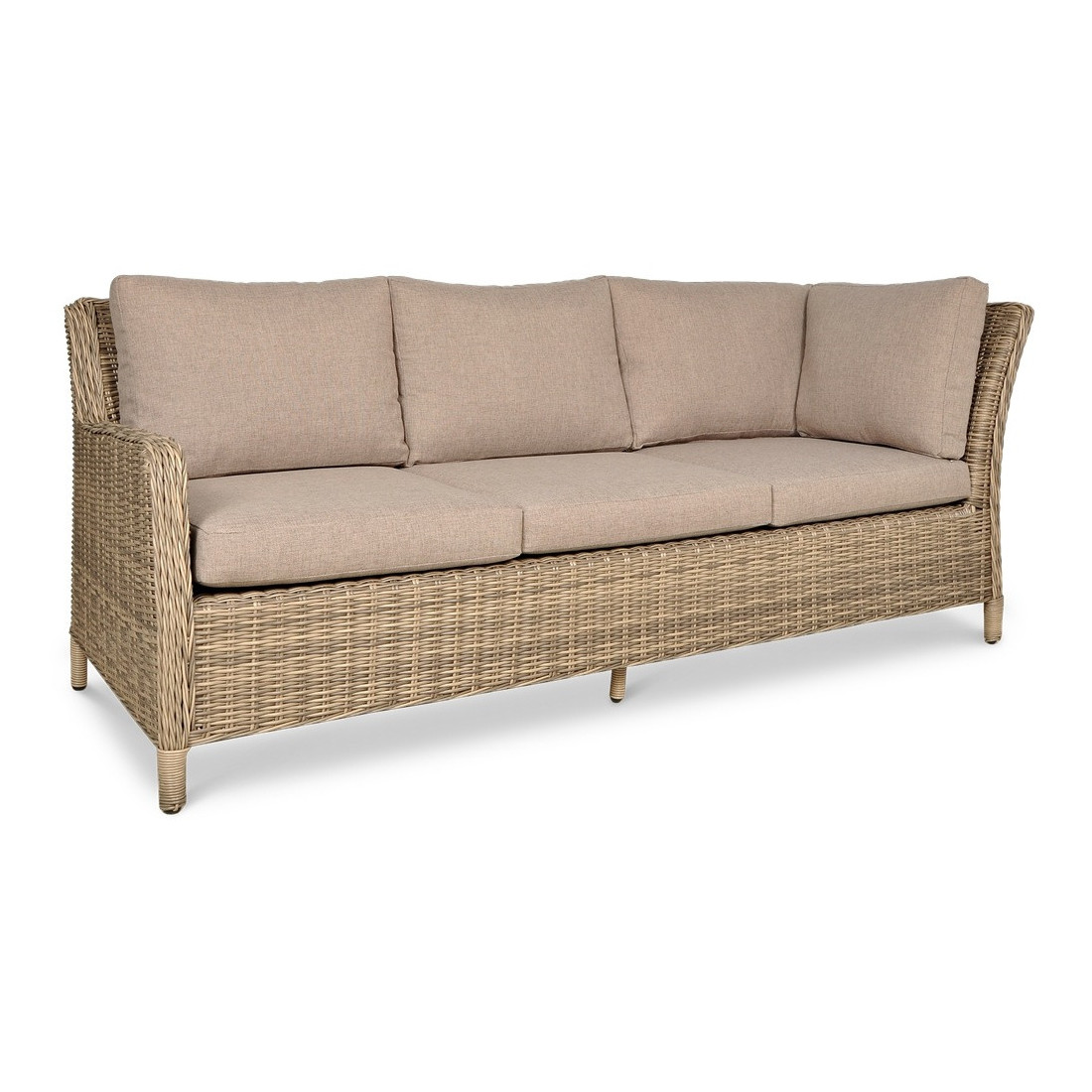 OUTLET 125 Narożnik z technorattanu MARYLAND Brown