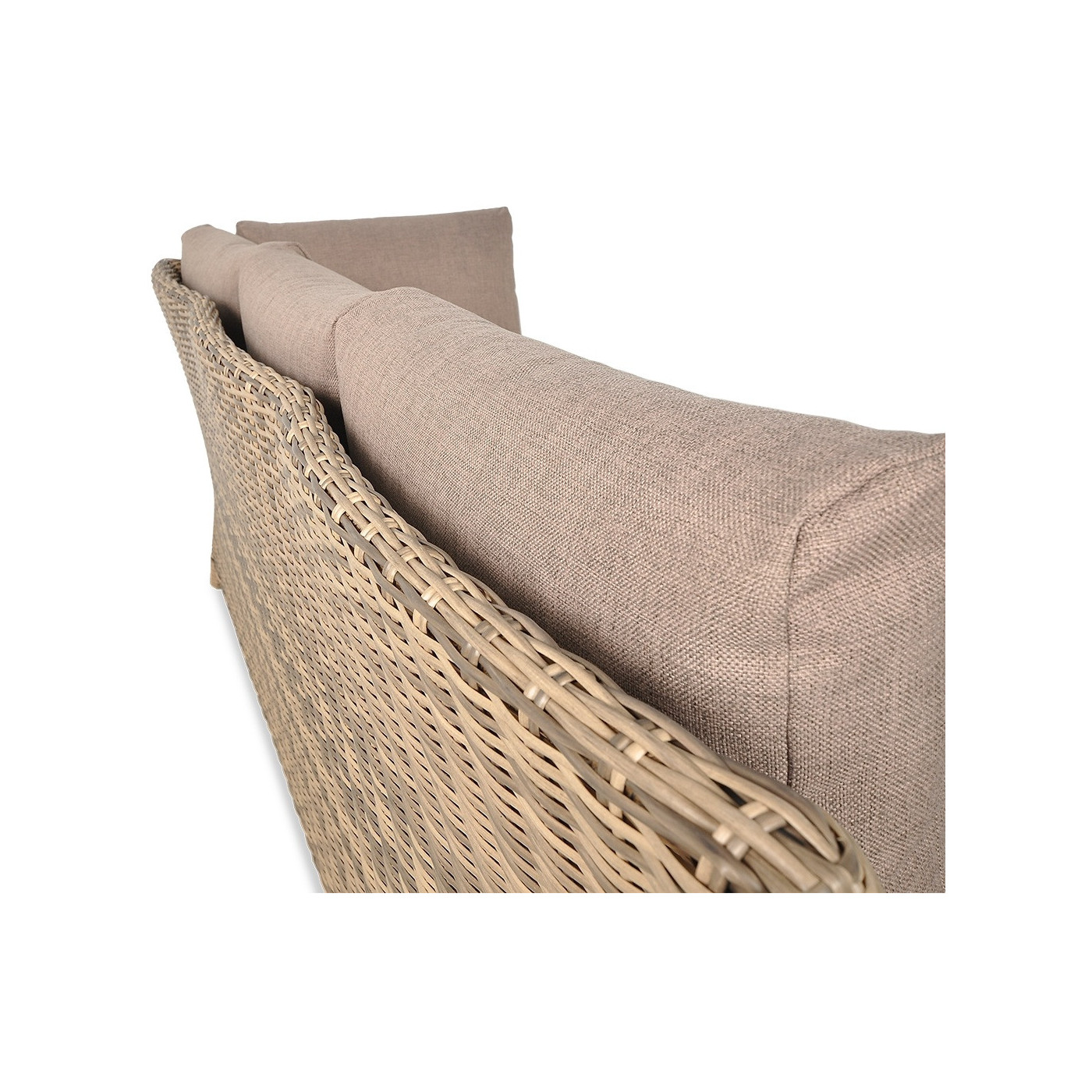 OUTLET 125 Narożnik z technorattanu MARYLAND Brown