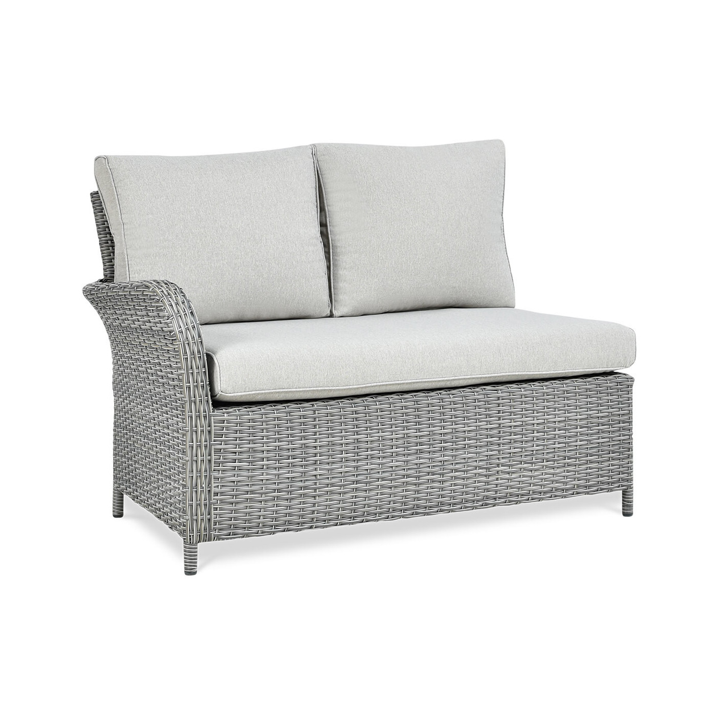 OUTLET 087 Narożnik technorattan VENTURA GRAND Dark Grey