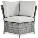 OUTLET 087 Narożnik technorattan VENTURA GRAND Dark Grey
