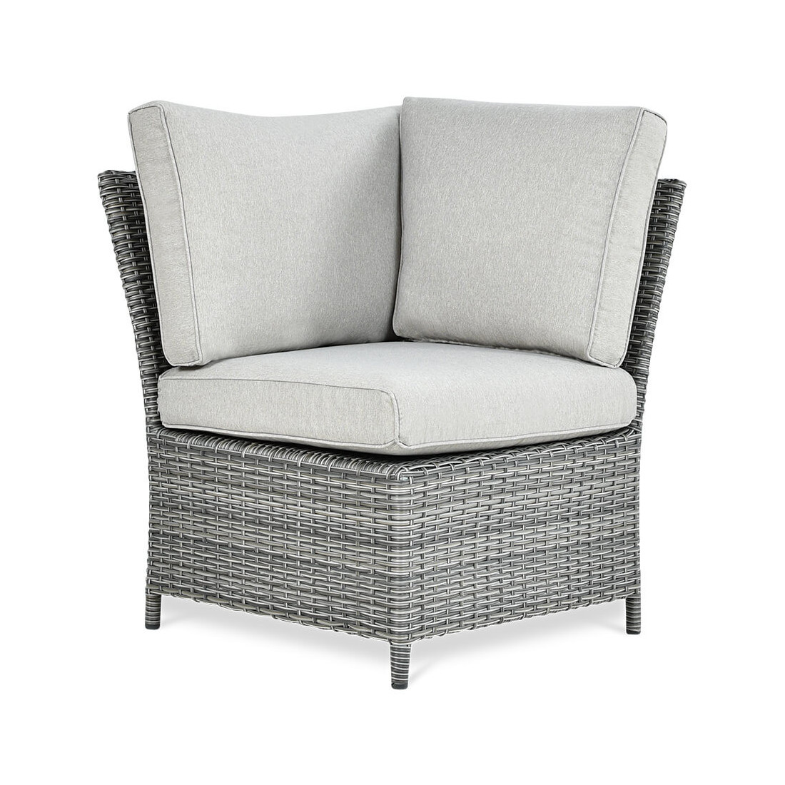 OUTLET 087 Narożnik technorattan VENTURA GRAND Dark Grey