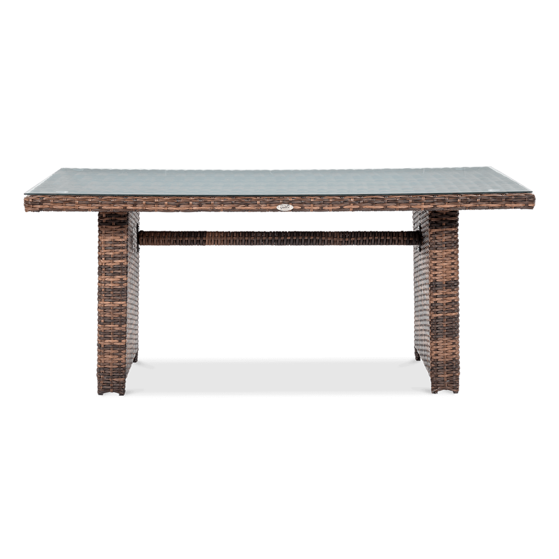 OUTLET 088 Narożnik technorattan MONIZ DINING PLUS Brown