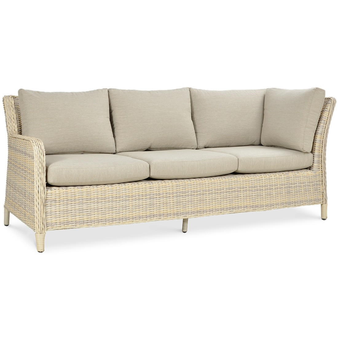 OUTLET 092 Narożnik z technorattanu MARYLAND Beige