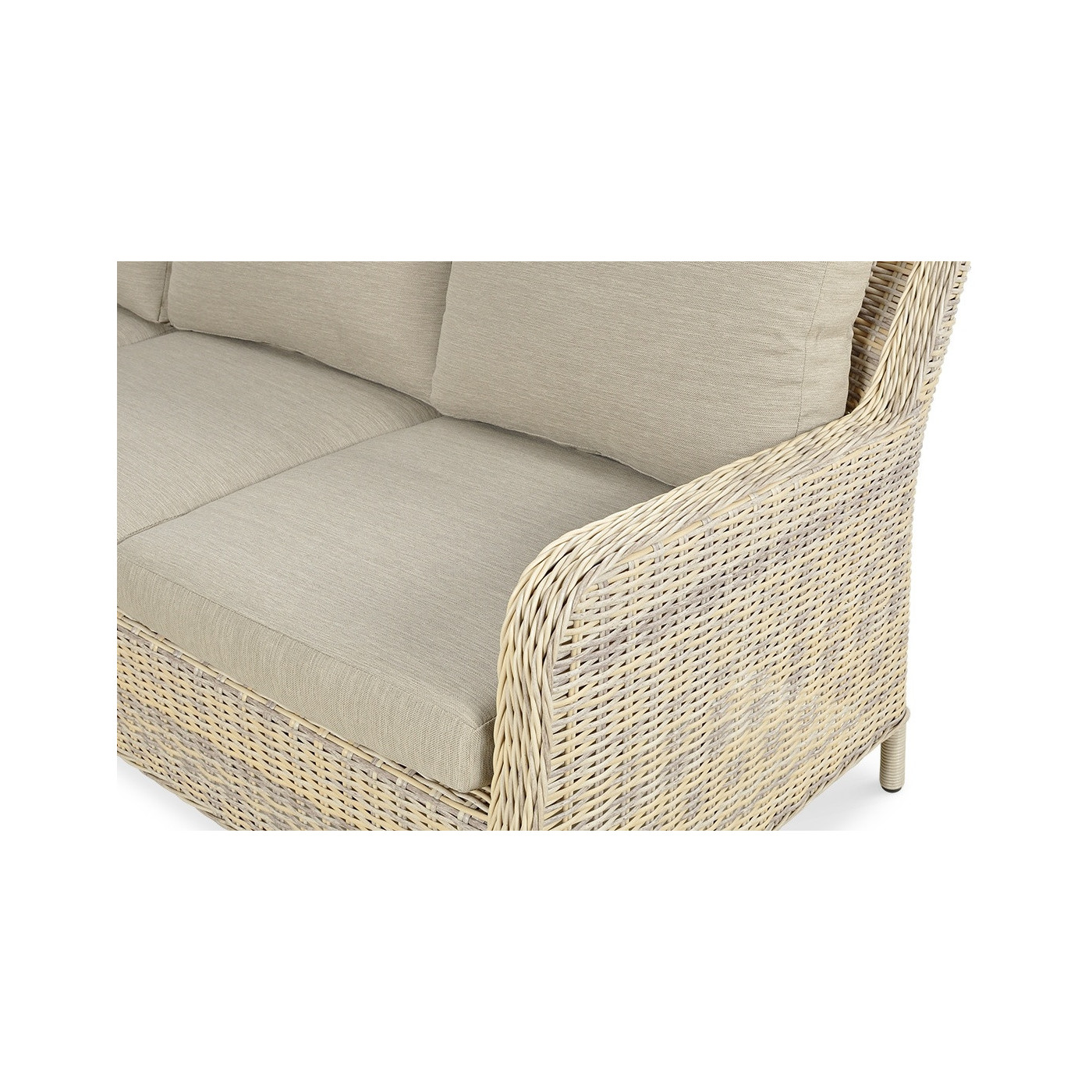 OUTLET 092 Narożnik z technorattanu MARYLAND Beige